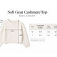 Cashmere Top-Sweaters-Uniquities