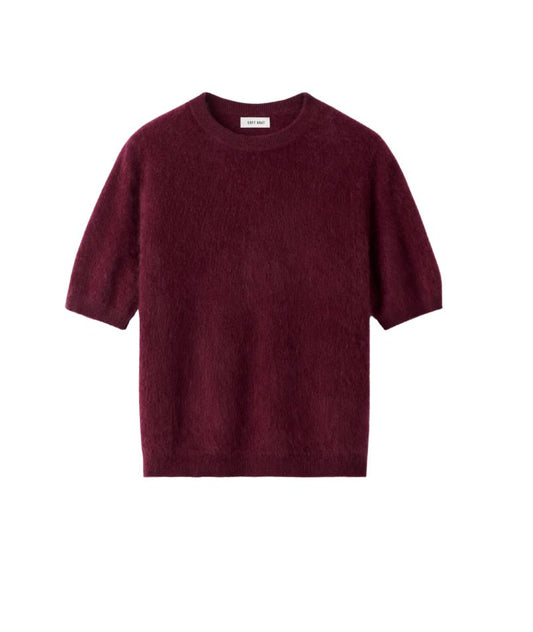 Brushed Short Sleeve-Sweaters-Uniquities