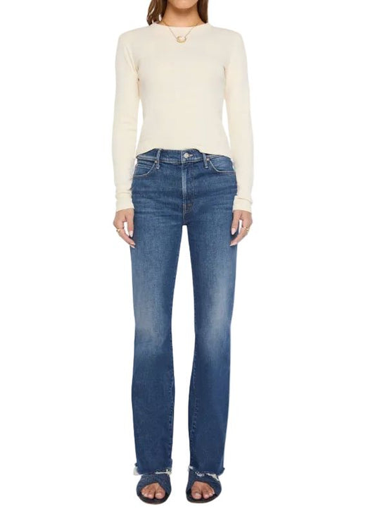 Kick It Skimp Fray-Denim-Uniquities