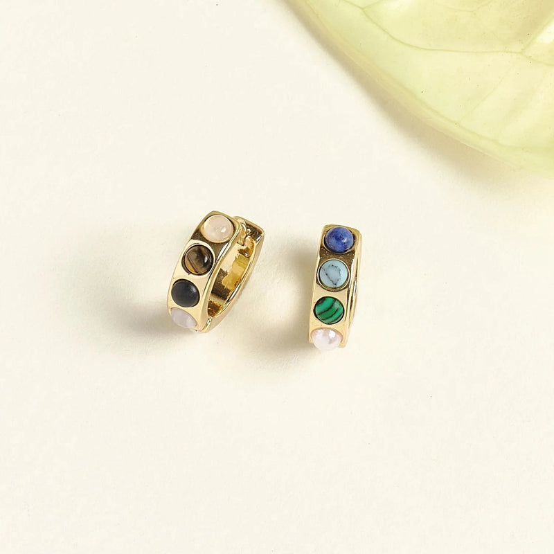 Mini Petra Huggie Hoop-Jewelry-Uniquities