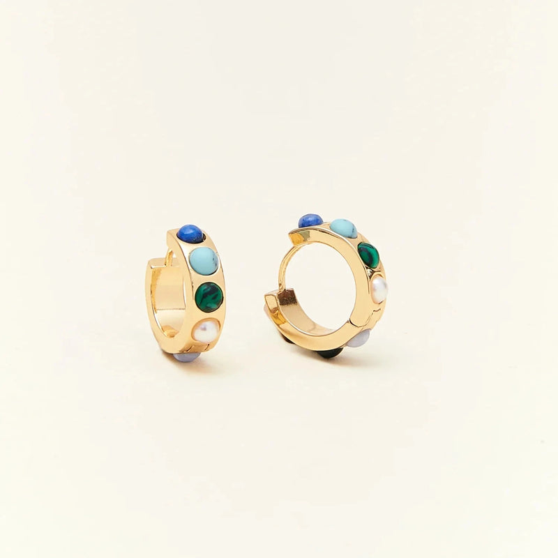 Mini Petra Huggie Hoop-Jewelry-Uniquities