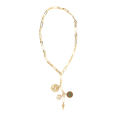 Chrystie Charm Necklace-Jewelry-Uniquities