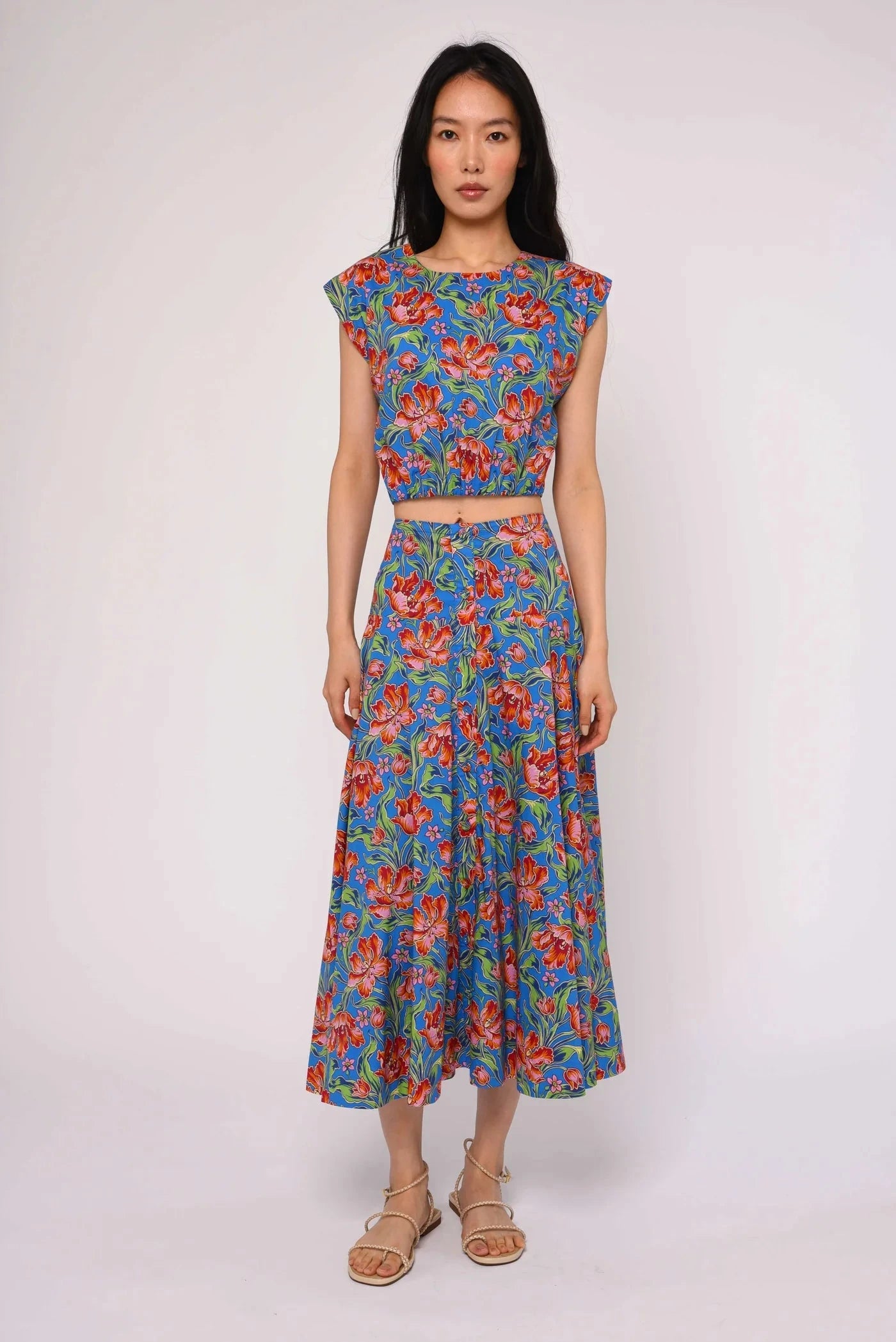 Tricia Long Skirt-Bottoms-Uniquities