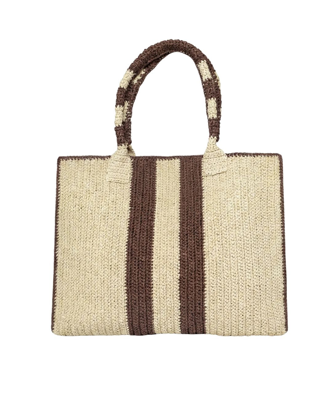 Riviera Stripe Tote-Accessories-Uniquities