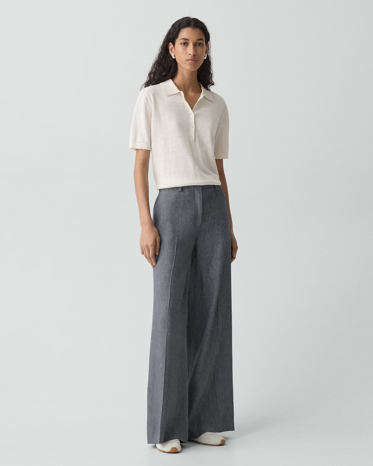 Wide Leg Trouser-Bottoms-Uniquities