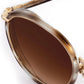 Tate Sunglasses Aquamarine Tortoise 18k-Accessories-Uniquities