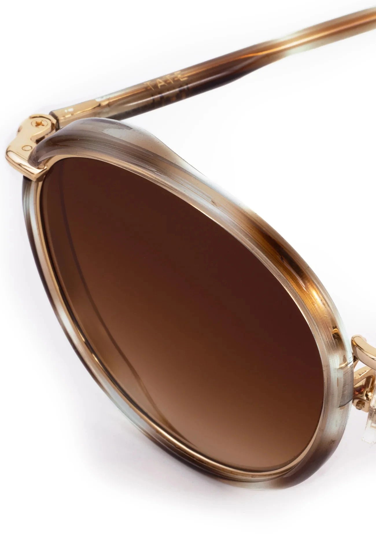 Tate Sunglasses Aquamarine Tortoise 18k-Accessories-Uniquities