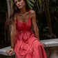 Siesta Gauze Maxi-Dresses-Uniquities