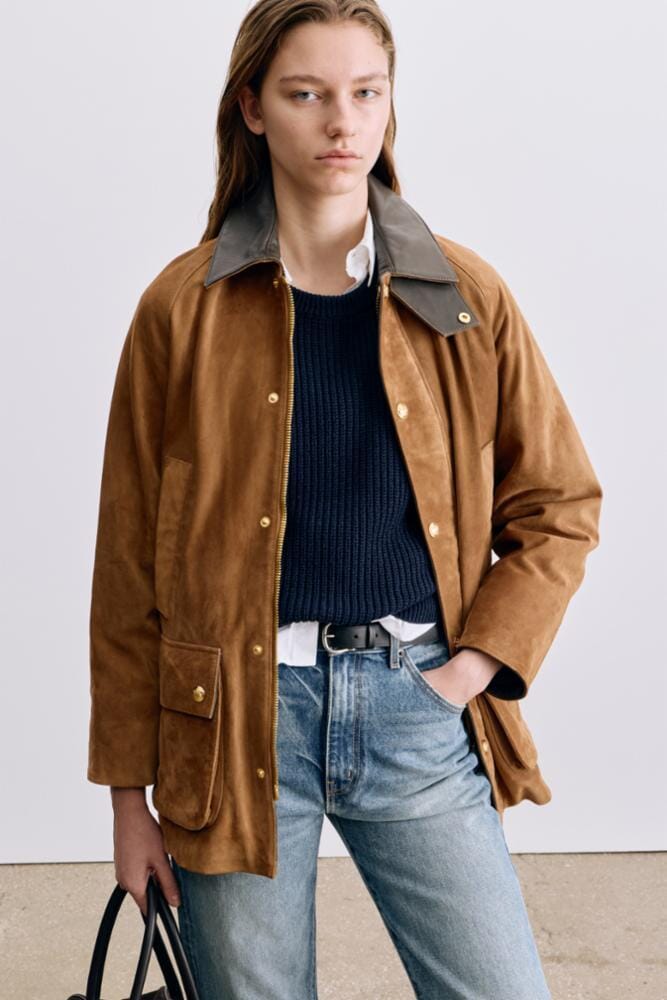 Kedem Suede Parka-Jackets-Uniquities