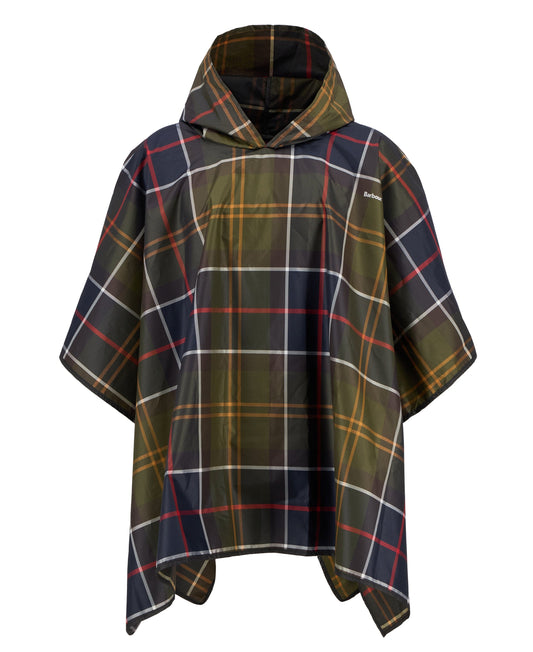 Tartan Showerproof Poncho-Accessories-Uniquities