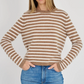 Gemma Cashmere Striped Crew-Sweaters-Uniquities