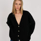 Poppy Cashmere V-Neck Cardigan-Sweaters-Uniquities