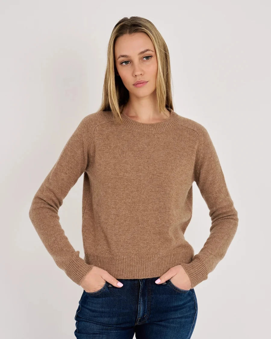 Mila Cashmere Fitted Crew