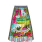 Vanessa Printed Midi Skirt-Bottoms-Uniquities