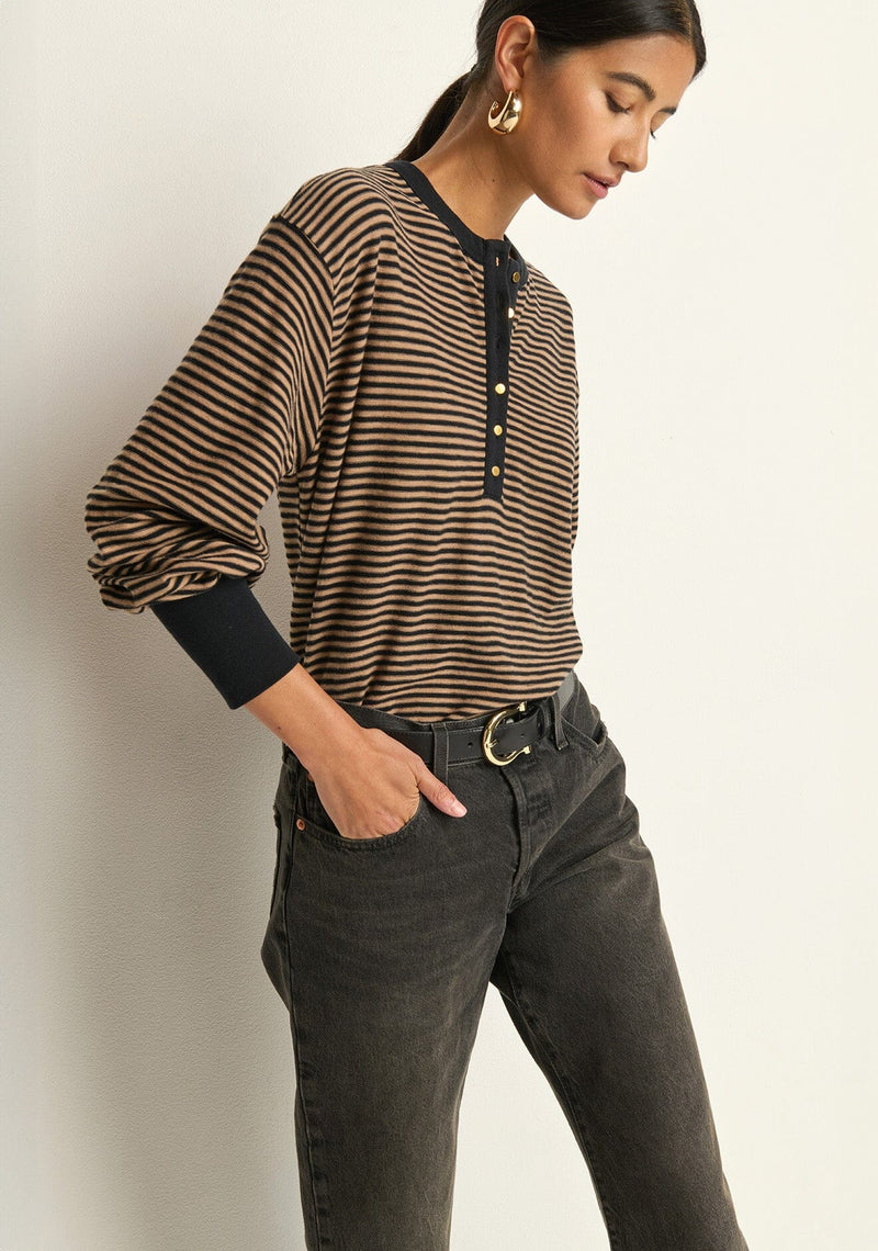 Victoria Henley-Tops/Blouses-Uniquities