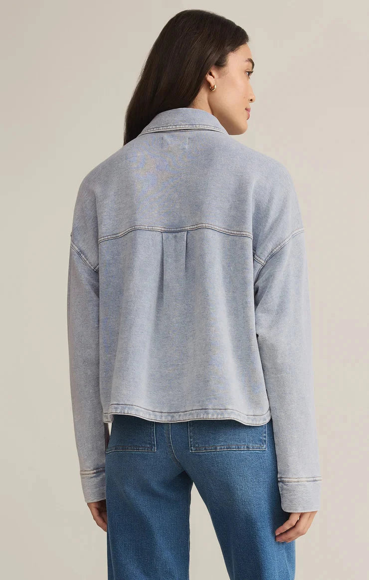 All Day Cropped Knit Jacket-Jackets-Uniquities