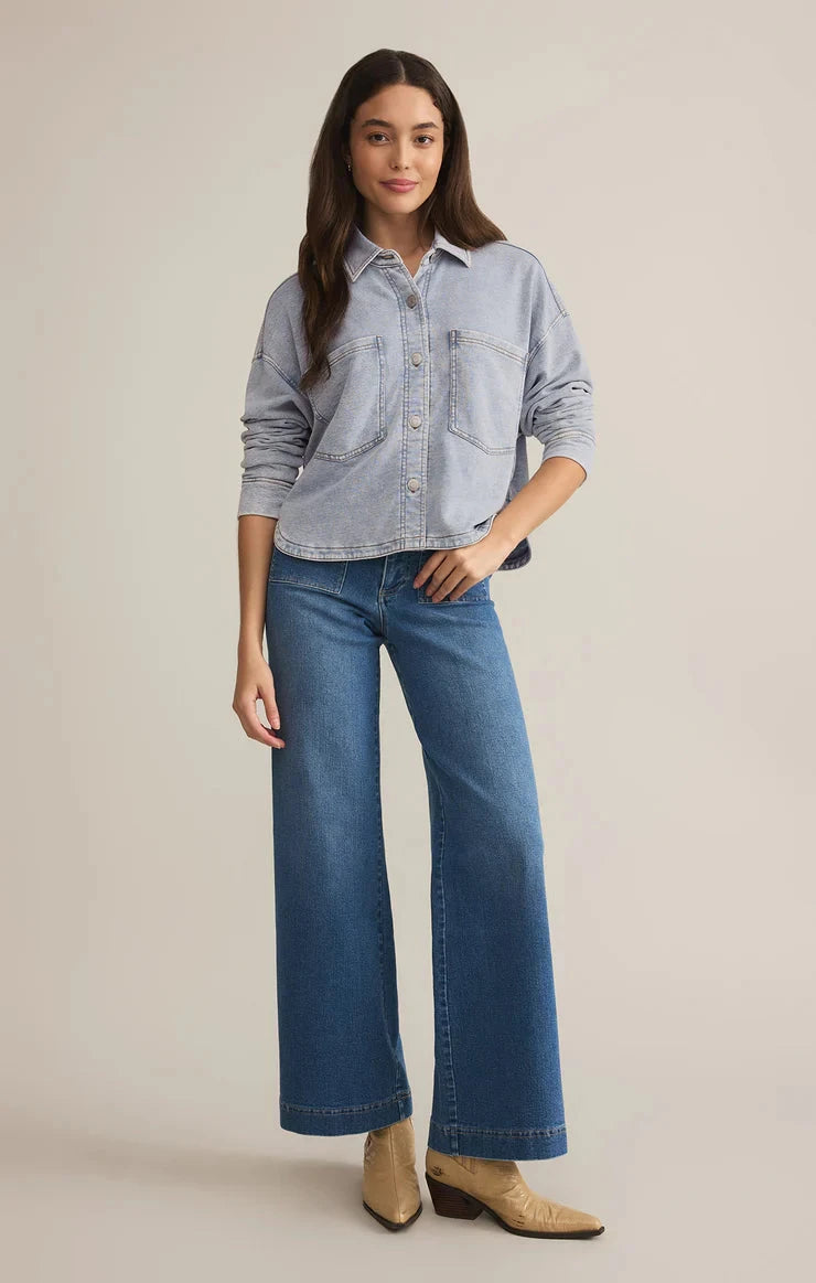 All Day Cropped Knit Jacket-Jackets-Uniquities