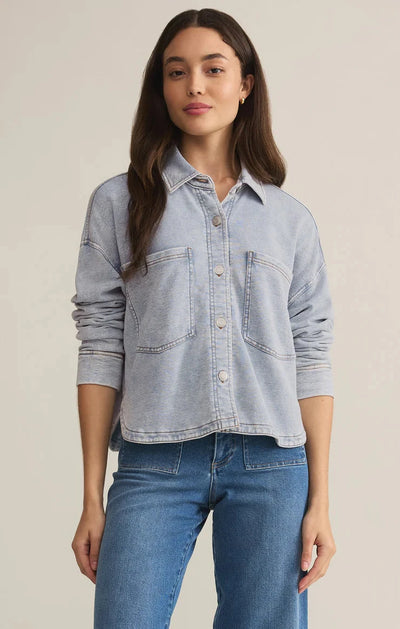 All Day Cropped Knit Jacket-Jackets-Uniquities