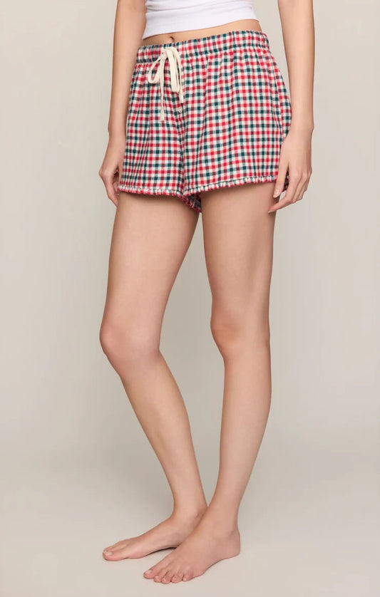 Jolly Gingham Short-Lounge-Uniquities