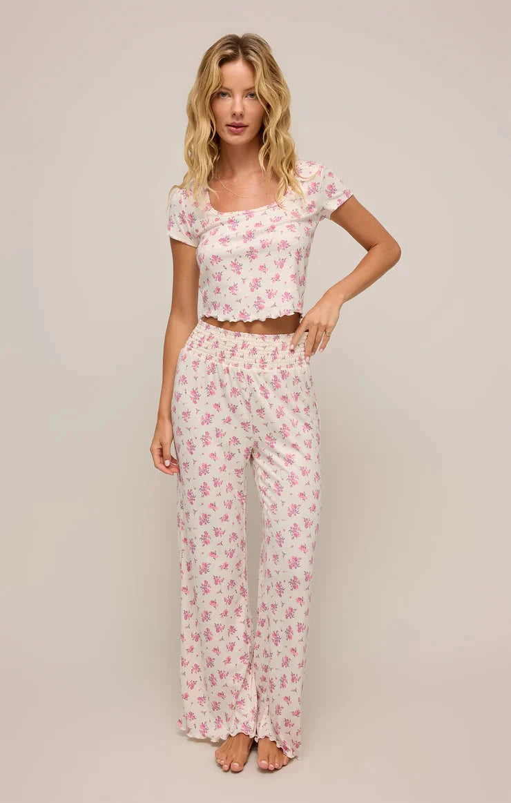 Flower Market Ditsy Tee-Lounge-Uniquities