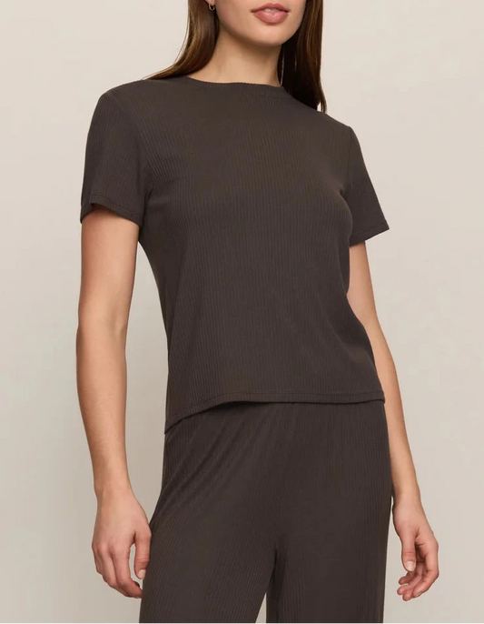 Just Right Rib Tee-Lounge-Uniquities