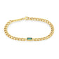 14k Emerald Bezel Bracelet-Jewelry-Uniquities