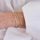 14k Linked Prong Diamond Bracelet-Jewelry-Uniquities