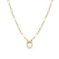 14k Paperclip Enhancer Necklace-Jewelry-Uniquities