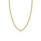 14k Small Curb Chain Diamond Necklace-Jewelry-Uniquities