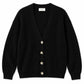 Poppy Cashmere V-Neck Cardigan-Sweaters-Uniquities