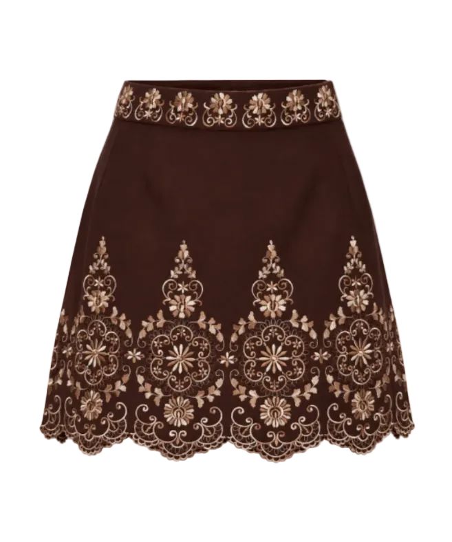 Melanie Mini Skirt-Bottoms-Uniquities