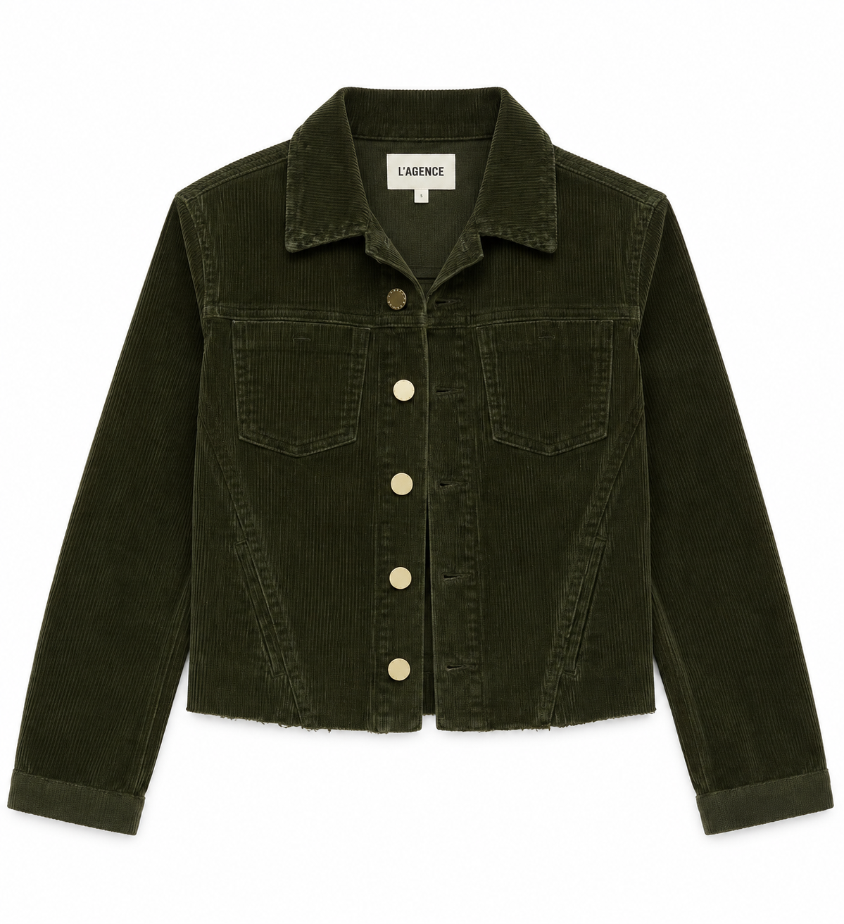 Janelle Slim Raw Jacket
