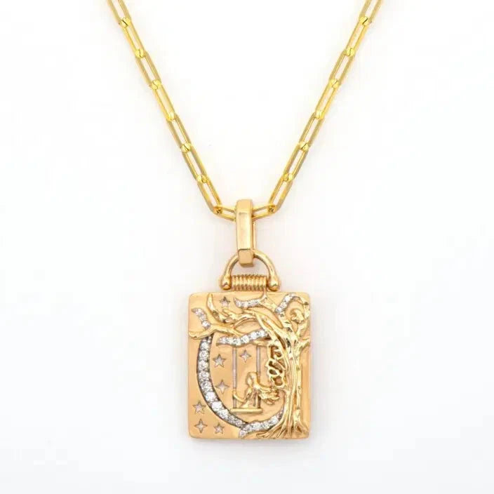 Dreaming Tree Tablet Pendant-Jewelry-Uniquities