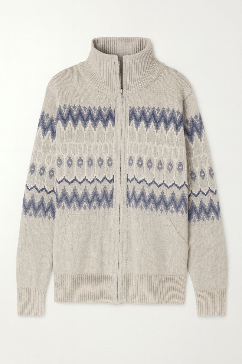 Aspen Zip Sweater-Sweaters-Uniquities