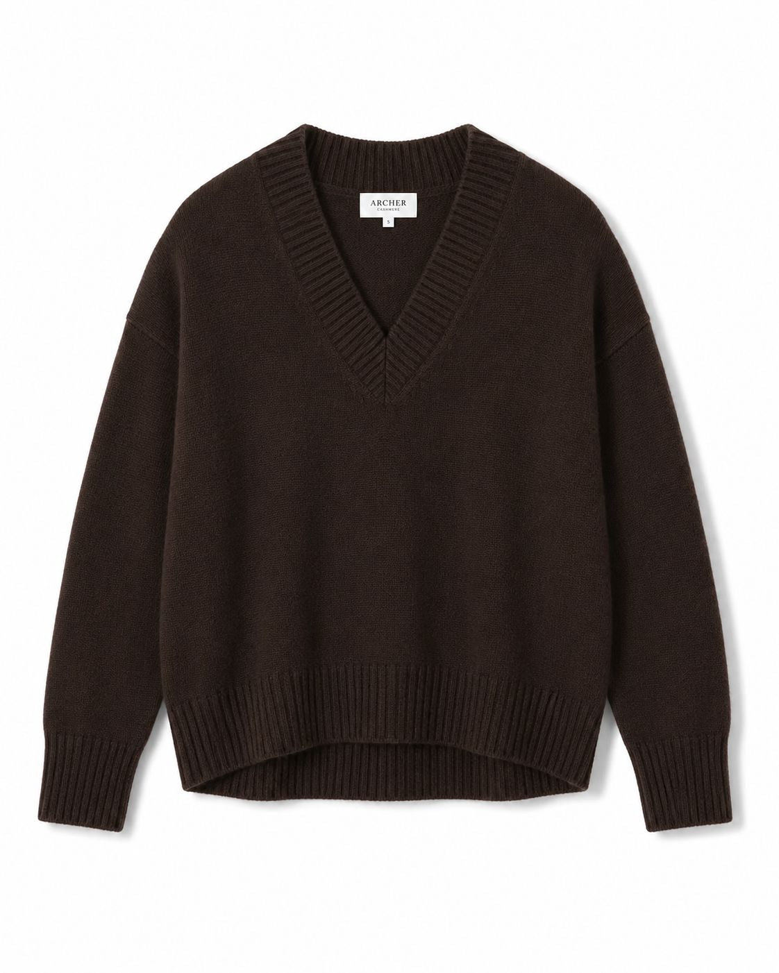Cashmere Boyfriend V-Neck Sweaters Archer Cashmere 