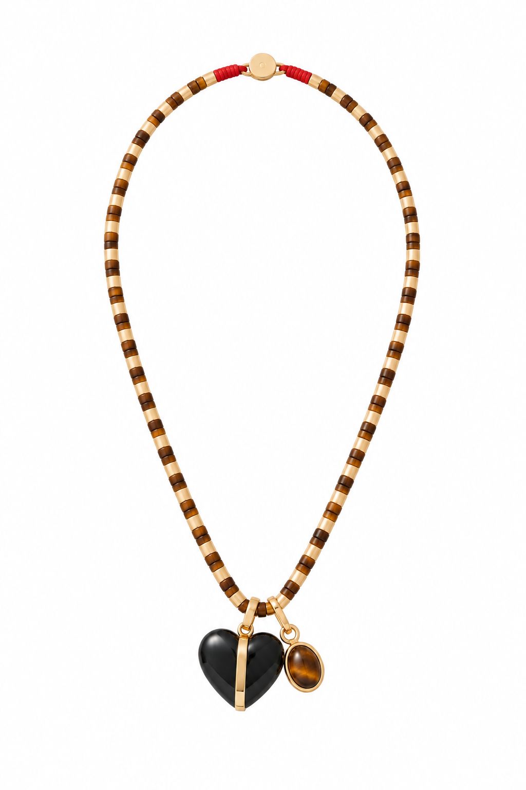 Semi Precious Heishi Necklace by Roxanne Assoulin - Image 1