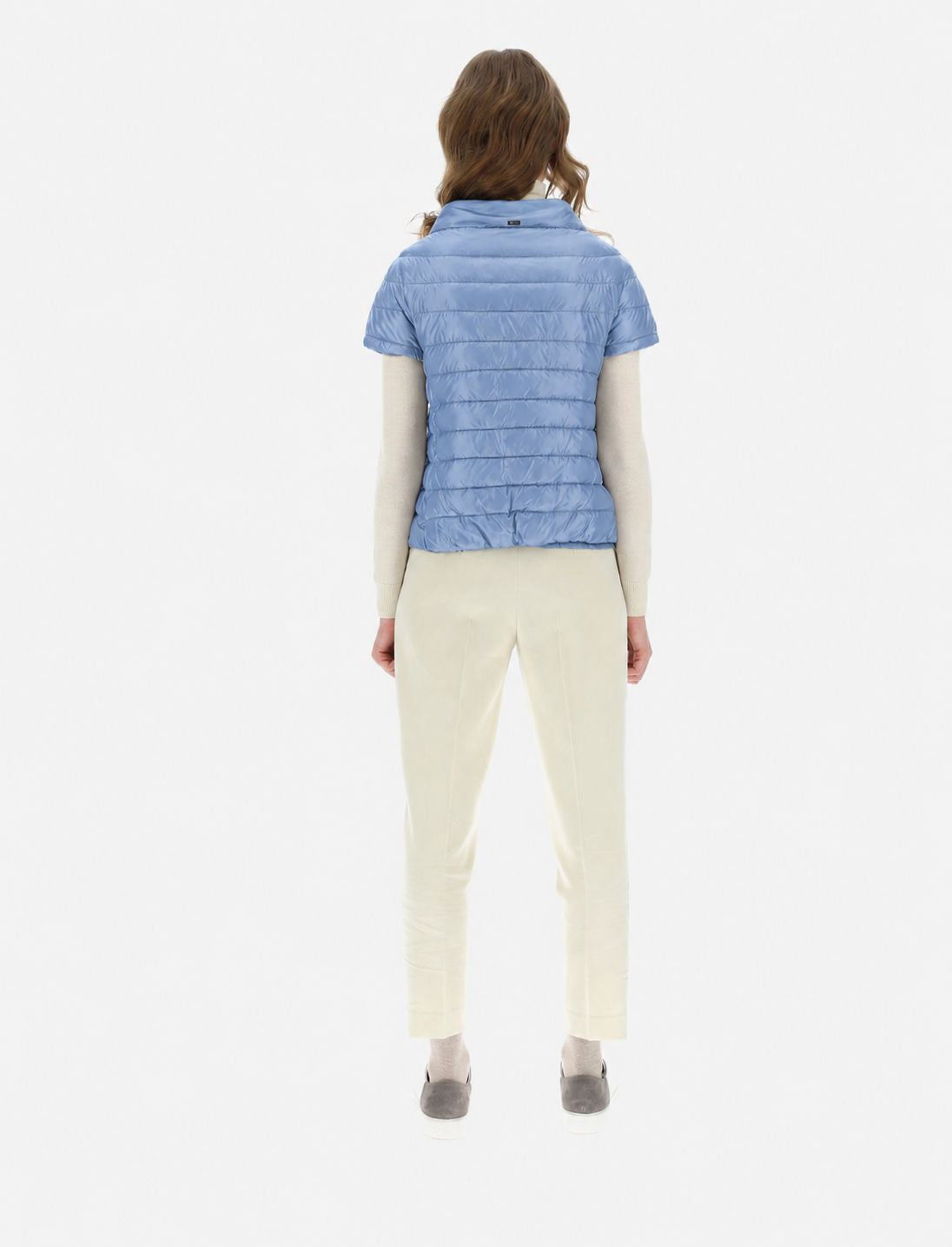 Emilia Cap Sleeve Puffer-Jackets-Uniquities