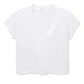 Alanis Recycled V-Neck Tee-Tee Shirts-Uniquities