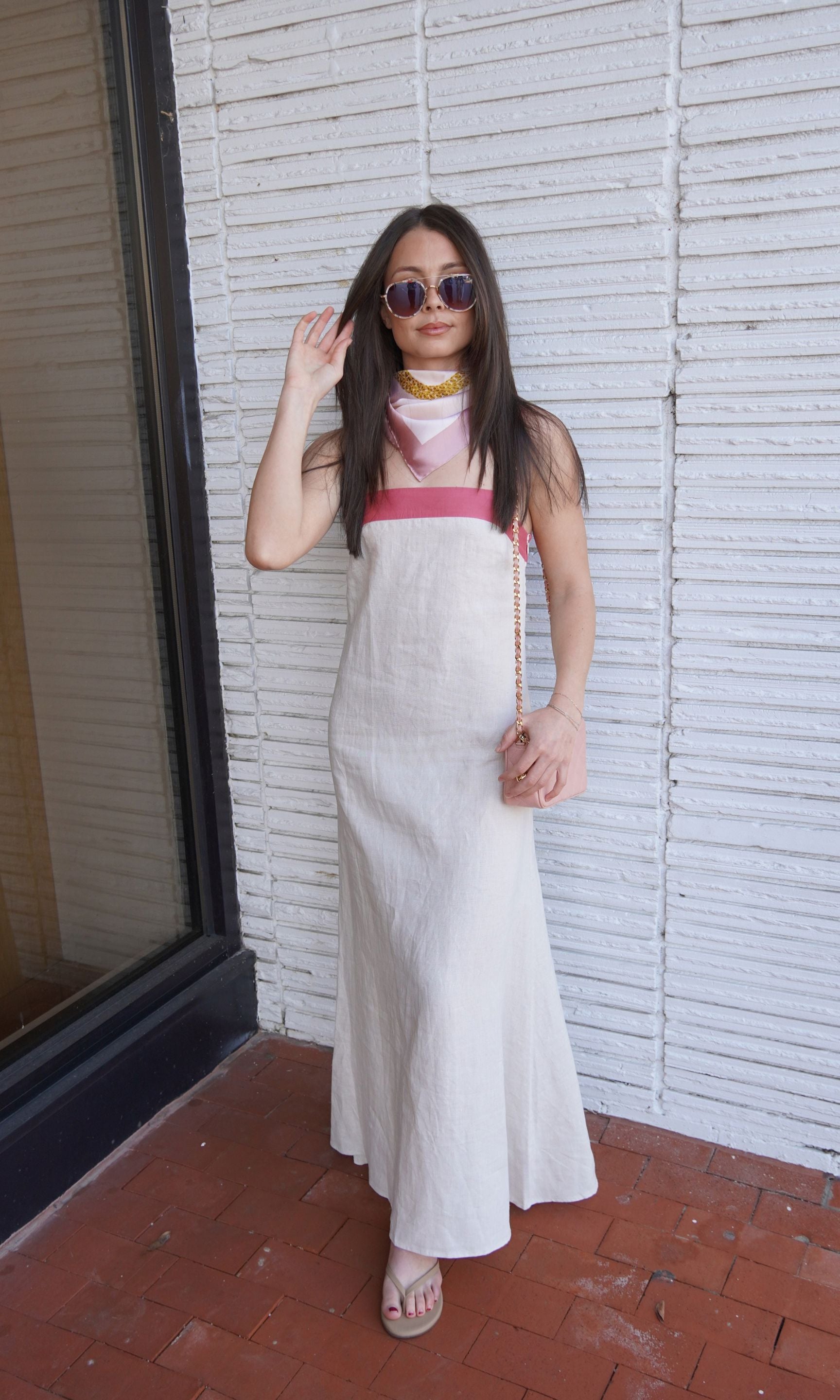 Laura Linen Dress Dresses STAUD 