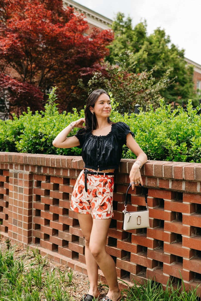 Josie Belted Short-Bottoms-Uniquities