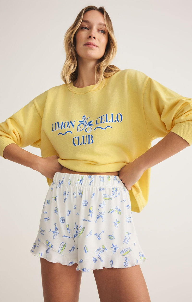 Bridgette Citron Tank-Lounge-Uniquities