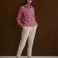 Didi Relaxed Cable Half Zip-Sweaters-Uniquities