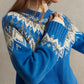 Enid Fairisle Knit Sweater-Sweaters-Uniquities