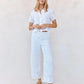 Beach Crop Embroidered Pant-Bottoms-Uniquities