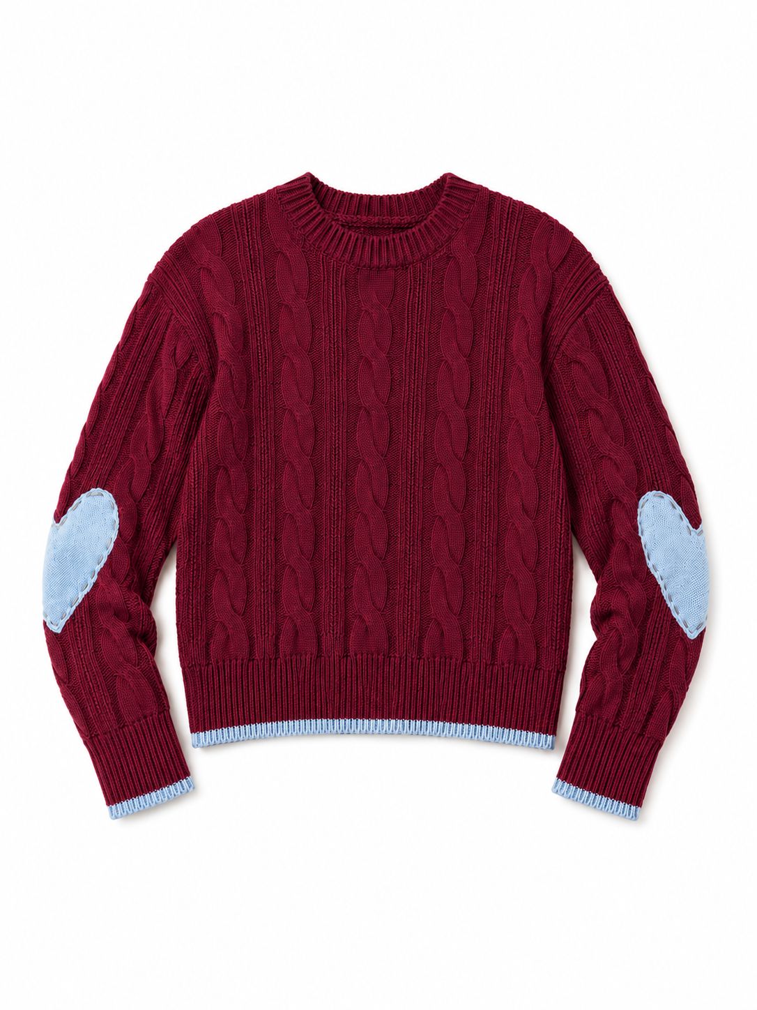 Maxwork Cable Pullover Sweater by Kerri Rosenthal - Image 1