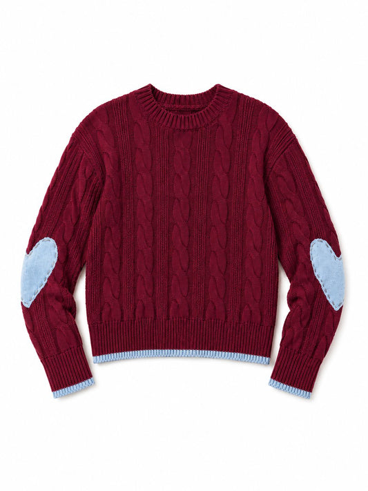 Maxwork Cable Pullover Sweater-Sweaters-Uniquities