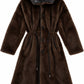 Hooded Nylon Coat with Fur by Lou Andrea - Image 1