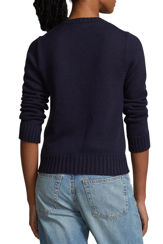 Flag Crewneck Pullover-Sweaters-Uniquities