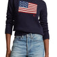 Flag Crewneck Pullover Sweaters Ralph Lauren 