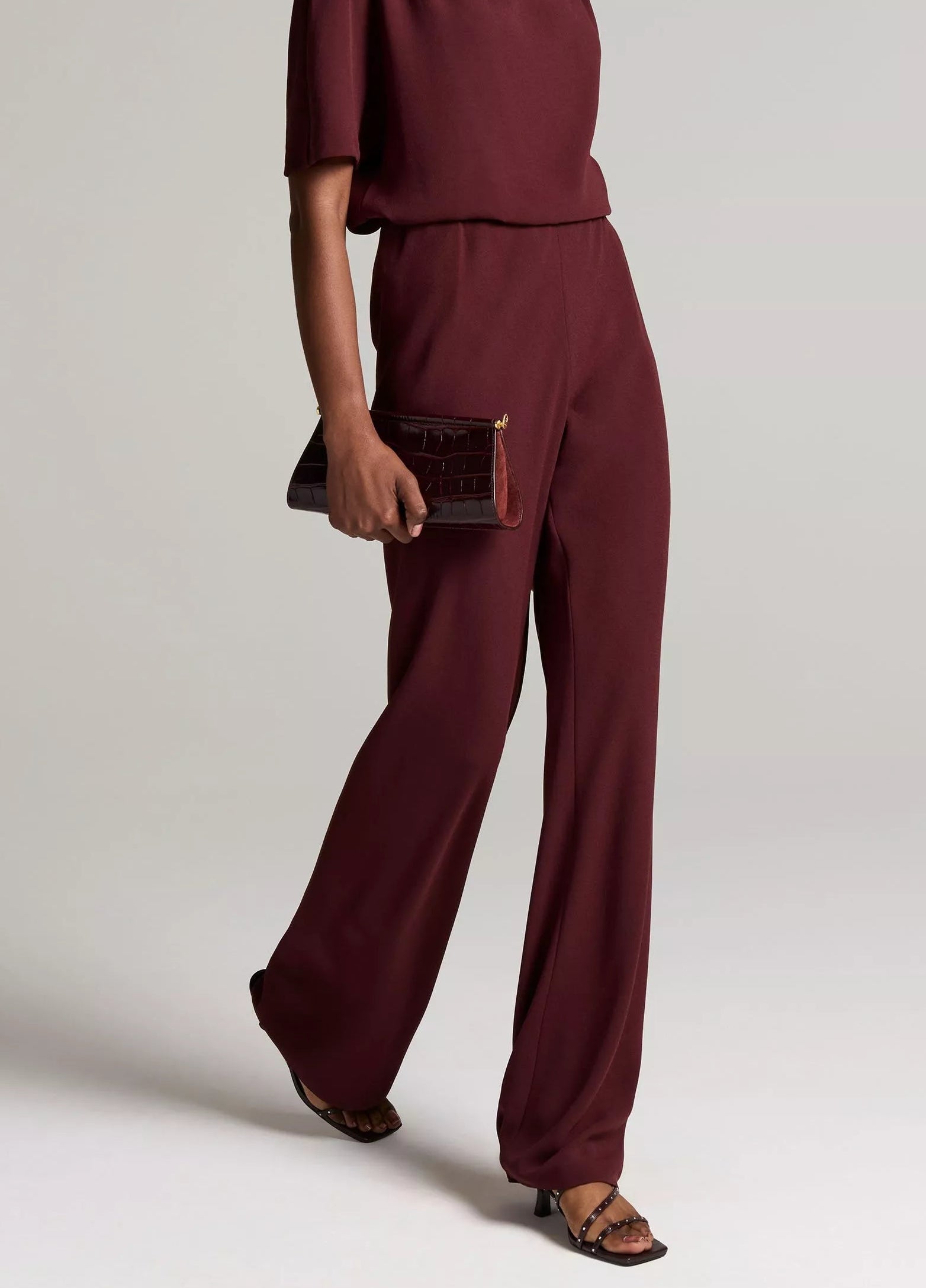 Colette Crepe Bias Pant-Bottoms-Uniquities
